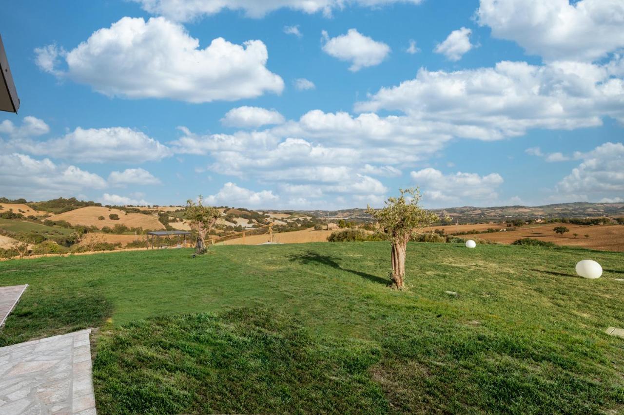 Casal Del Sole - La Ginestra Apartment Montefelcino Bagian luar foto